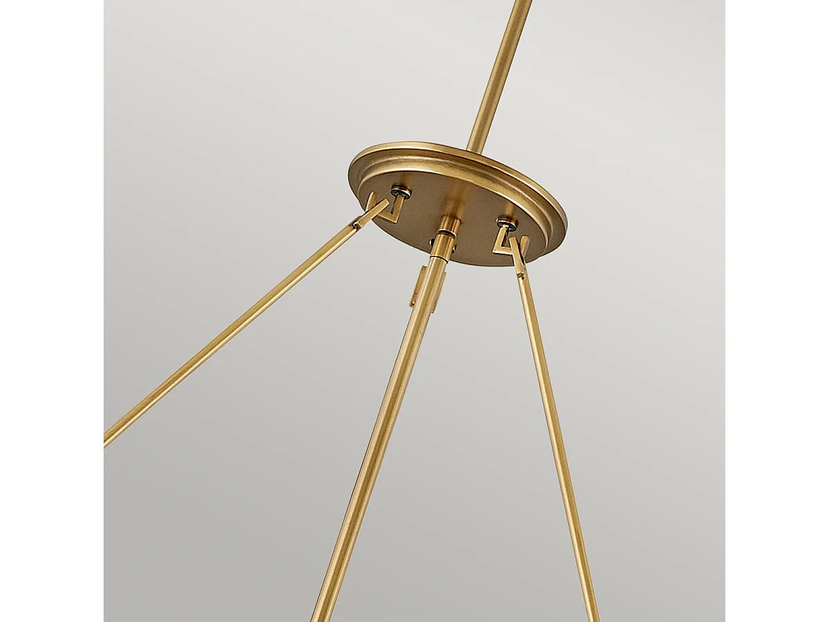 Elstead Hinkley Echelon Cylindrisk taklampa Heritage Mässing