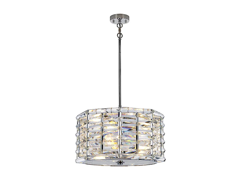 Elstead Shoal 4 Ljushänge, polerat nickel, E27