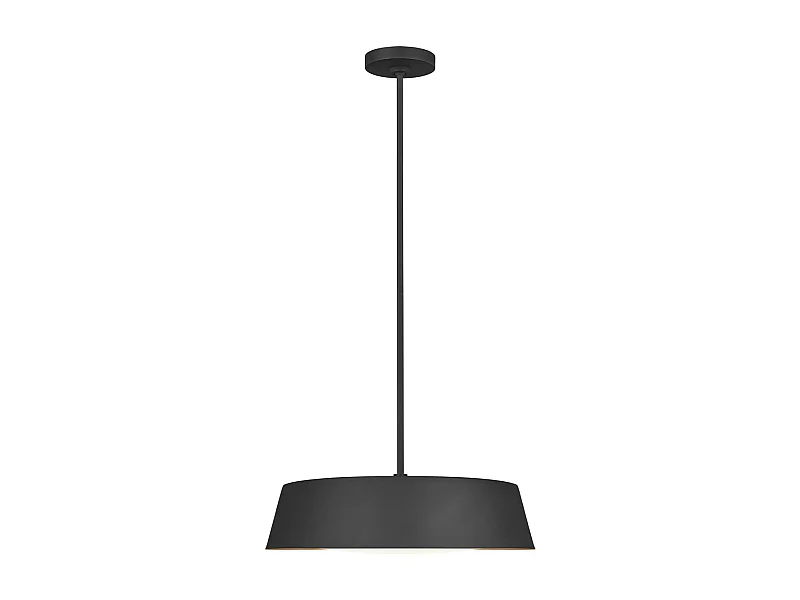Elstead Asher 5 Light Pendel, Midnight Black, E14