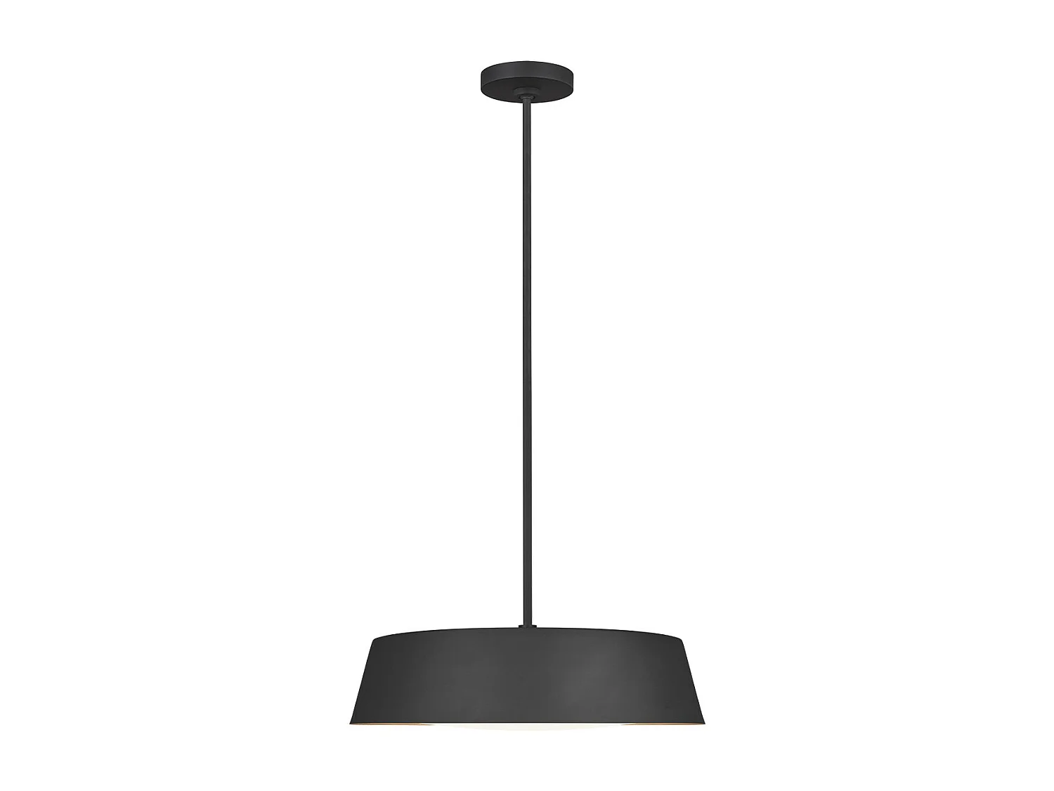 Elstead Asher 5 Light Pendel, Midnight Black, E14