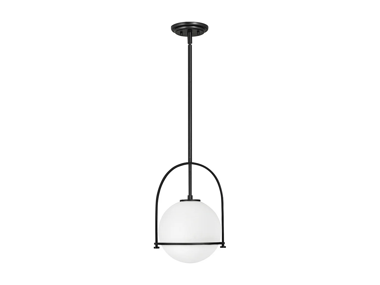 Elstead Hinkley Somerset Plafonnier Suspension Globe Noir