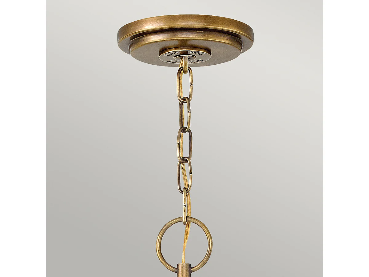 Elstead Wexley - 3 Licht Decke Anhänger Messing, E14