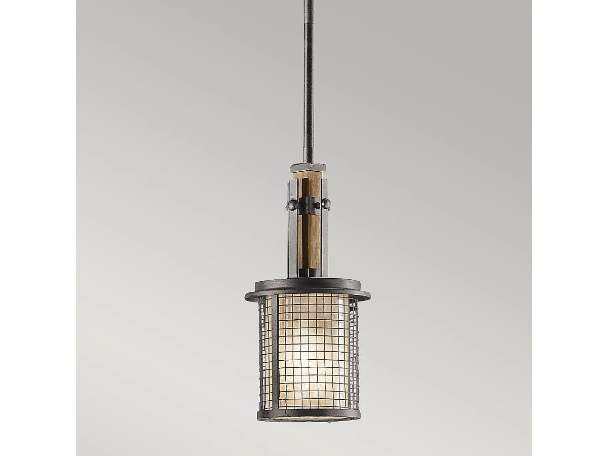 Elstead Ahrendale - 1 Mini-Bügeleisen mit leichter Decke, E27