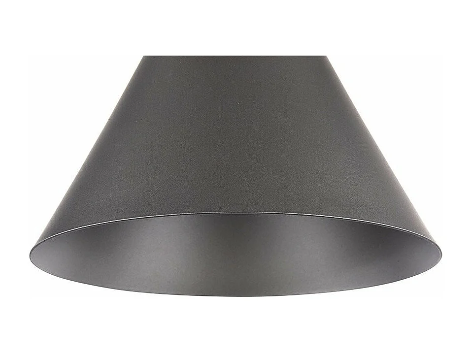 Bicones Dome Decken-Pendelleuchte Schwarz, 1-flammig, E27