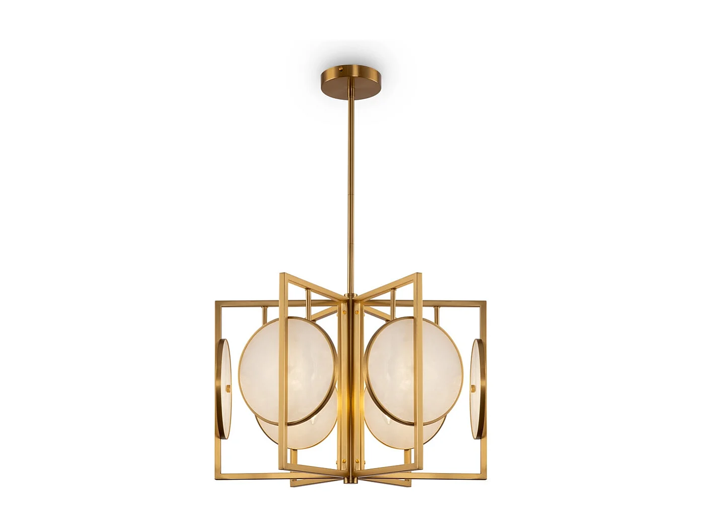 Maytoni Marmo Plafoniera Moderna a Sospensione Oro