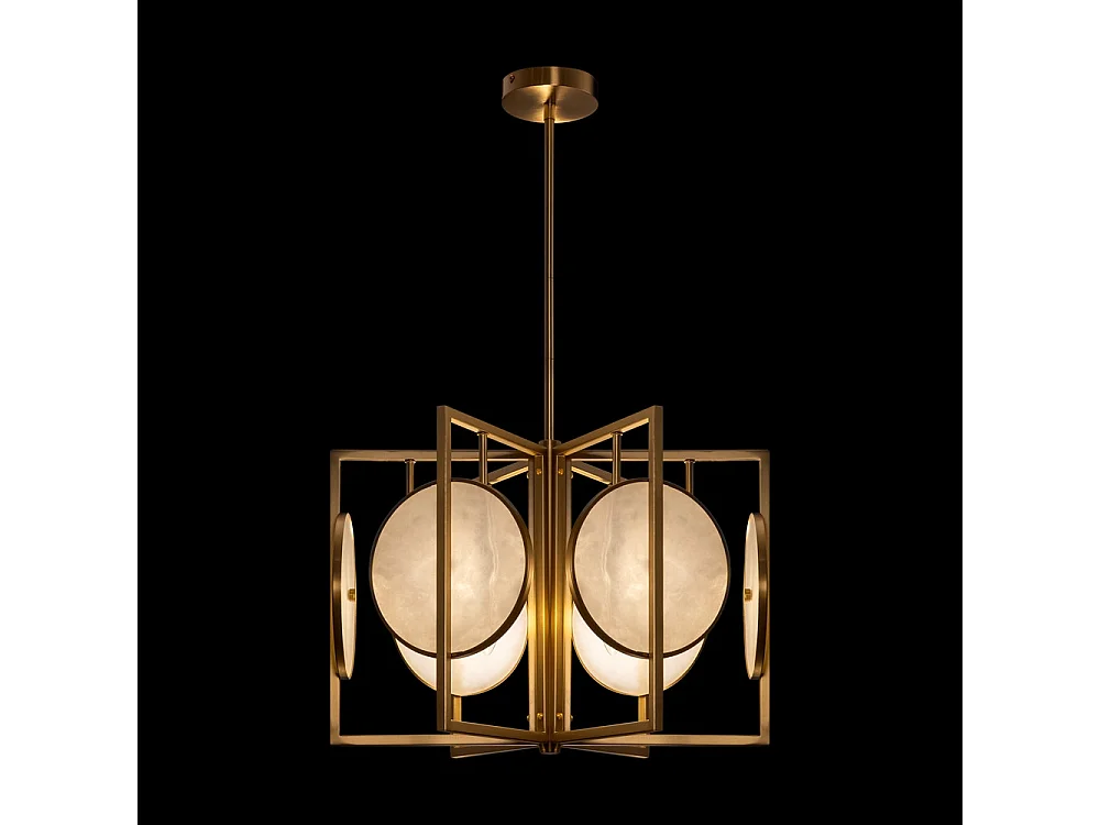 Maytoni Marmo Plafoniera Moderna a Sospensione Oro