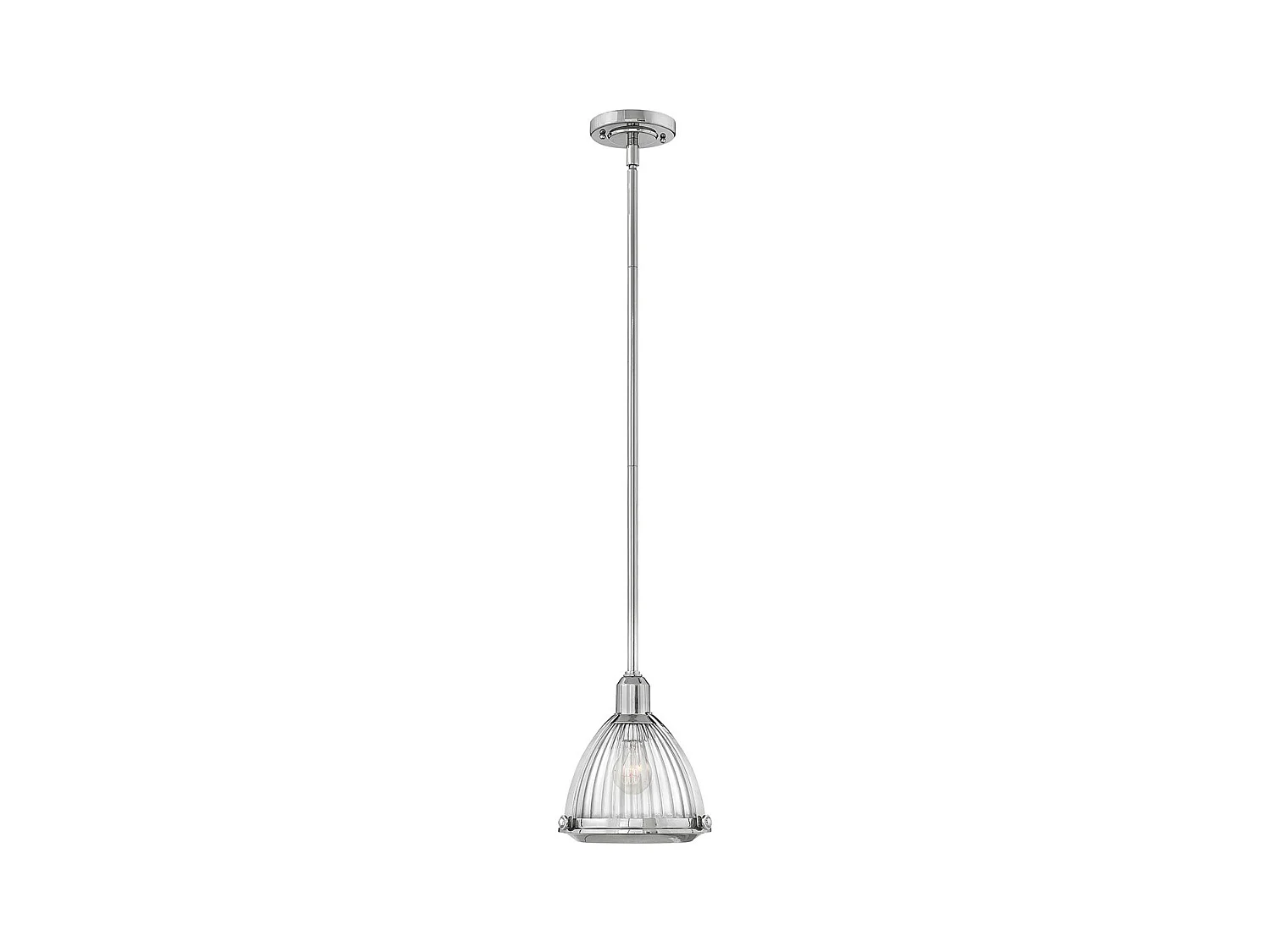 Elroy Suspension à 1 ampoule Hinkley, nickel poli