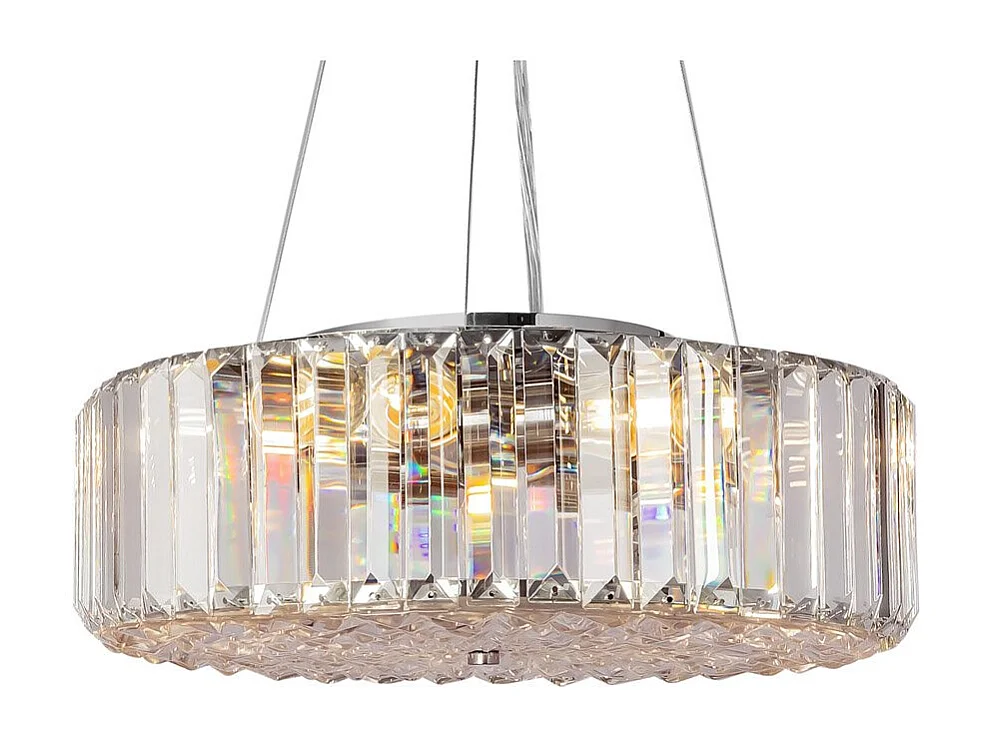 Maytoni Recinto Plafón Modern Recinto 6 Luces Cromo Cristal