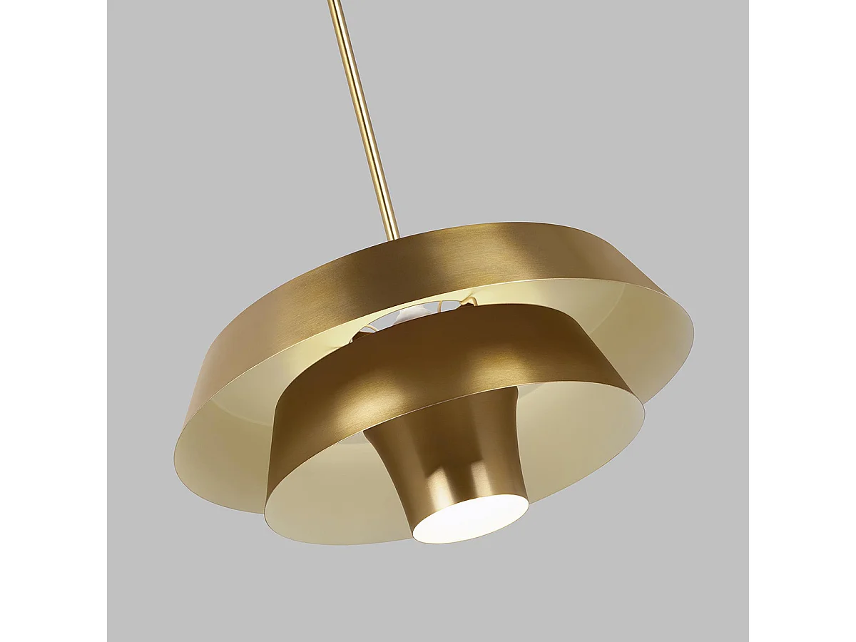 Elstead Brisbin 1 Lichtanhänger, brüniertes Messing, E27