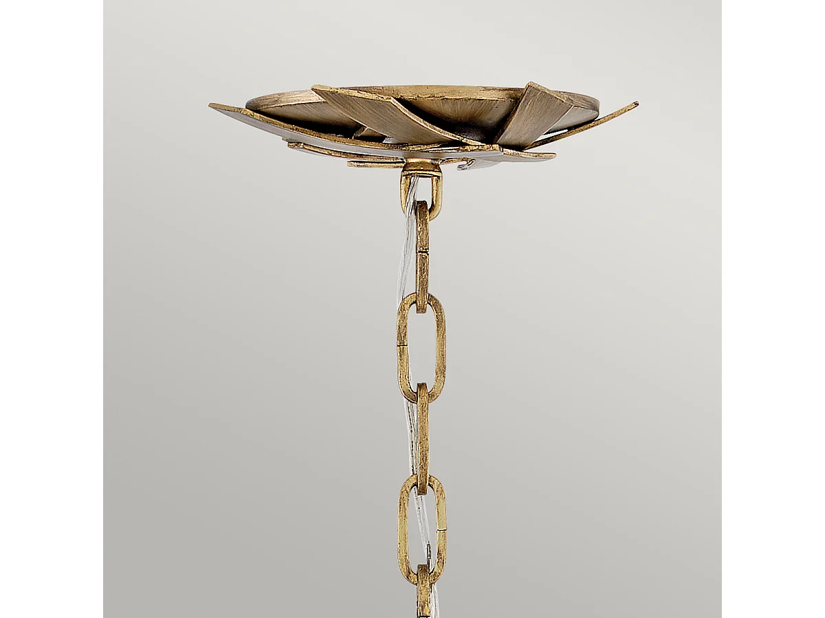 Vida Pendente Hinkley Fredrick Ramond 13 luci grande in oro brunito