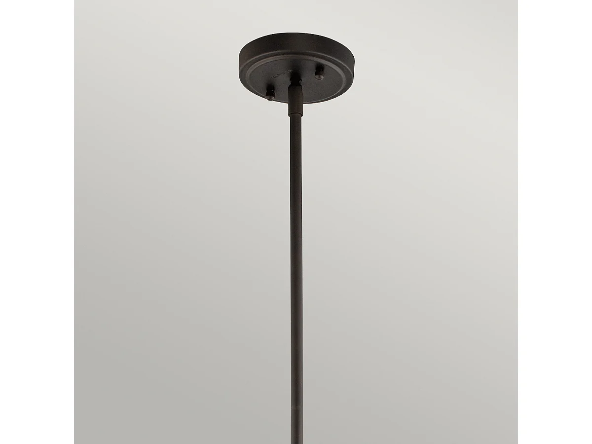 Elstead Everly 1 ljus liten kupol taklampa brons, E27