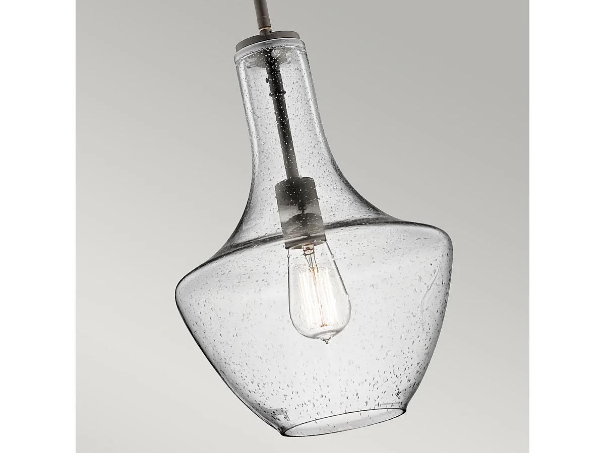 Elstead Everly Plafonnier à 1 ampoule, petit dôme, bronze, E27