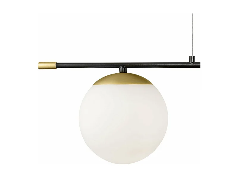 Maytoni Nostalgia Moderne Nostalgie 2-flammige Pendel-Deckenleuchte in mattem Gold mit Glasschirmen