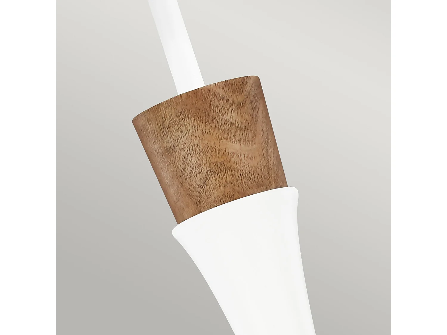 Elstead Darwin 1 Lichtanhänger, Matt White, E27