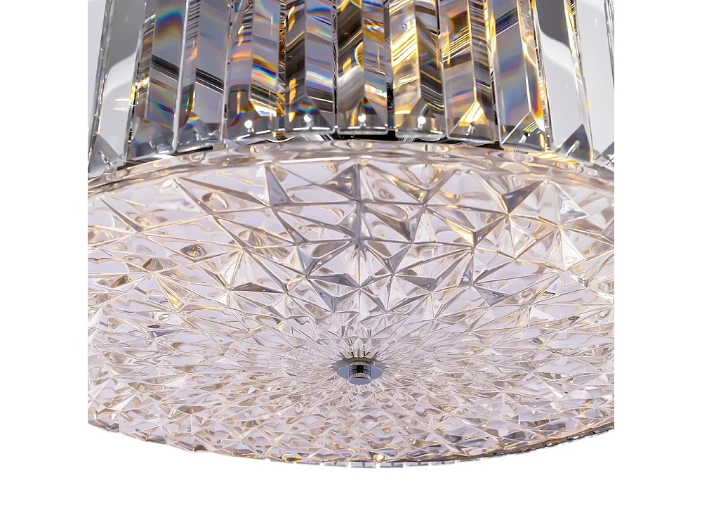 Maytoni Recinto Lampada da soffitto moderna Recinto 8 luci cromata in cristallo