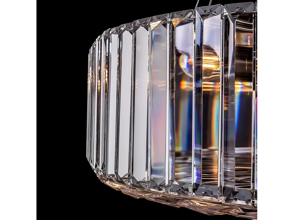 Maytoni Recinto Lampada da soffitto moderna Recinto 8 luci cromata in cristallo