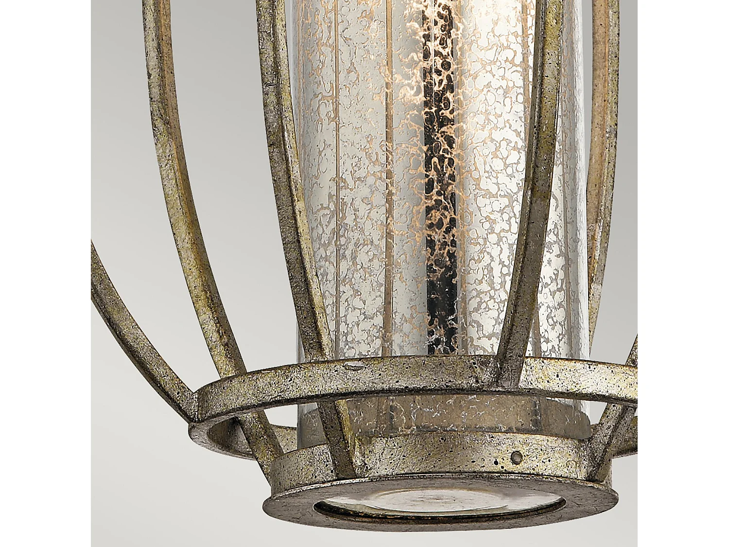 Elstead Rosalie - 1 Licht Deckenpendelleuchte Gold, E27