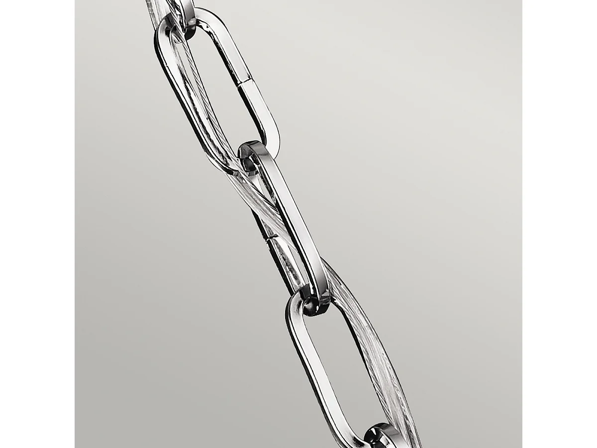 Elstead Corinne - Sospensione a soffitto sferica piccola a 3 luci nichel lucido, E14