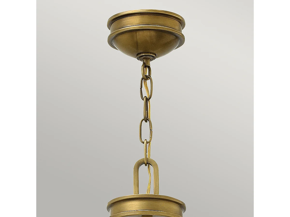 Elstead Collier - 4 Licht Decke Anhänger Messing, E14