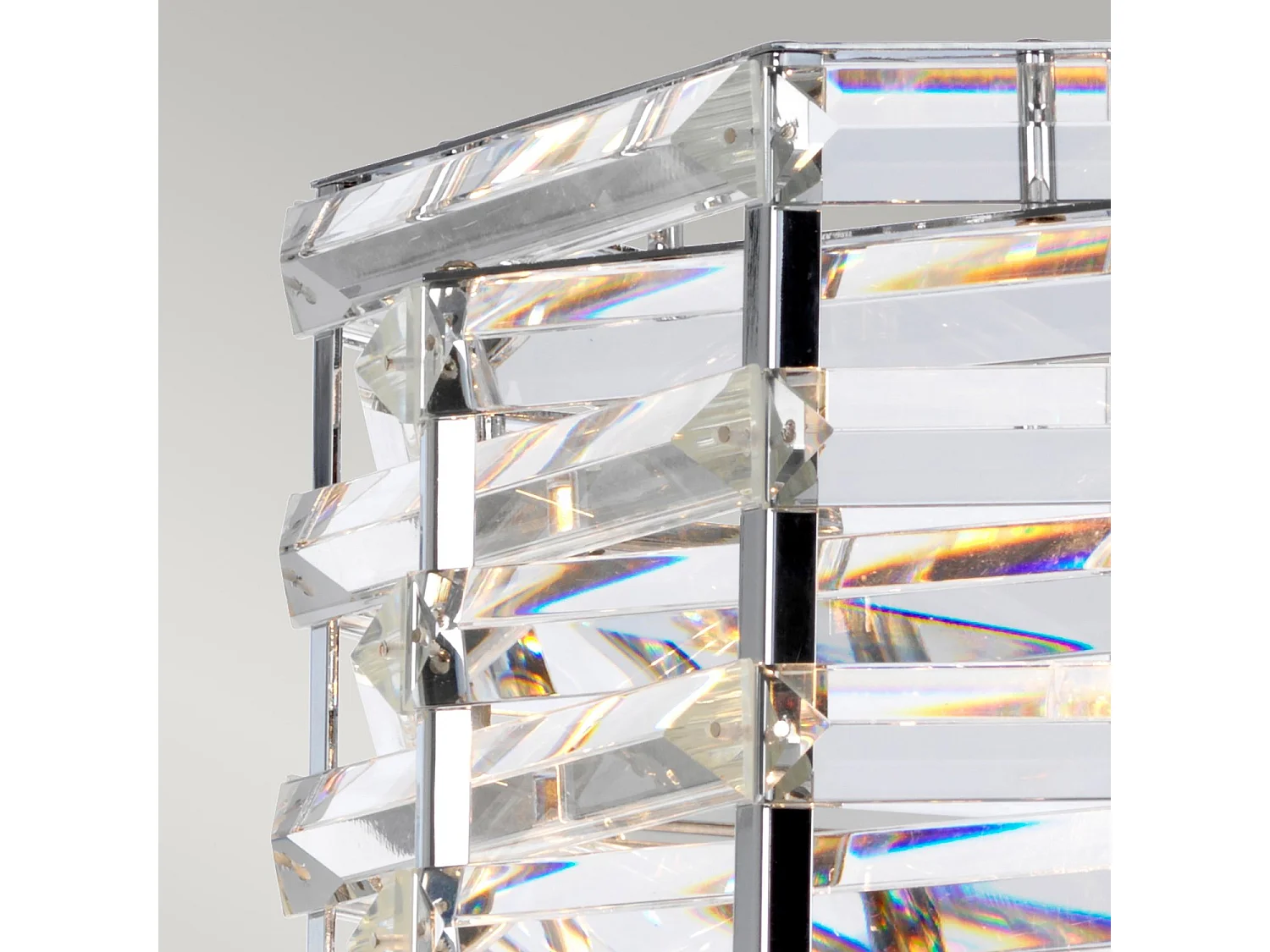 Lampadario Elstead Shoal 1 luce, nichel lucido, attacco E27