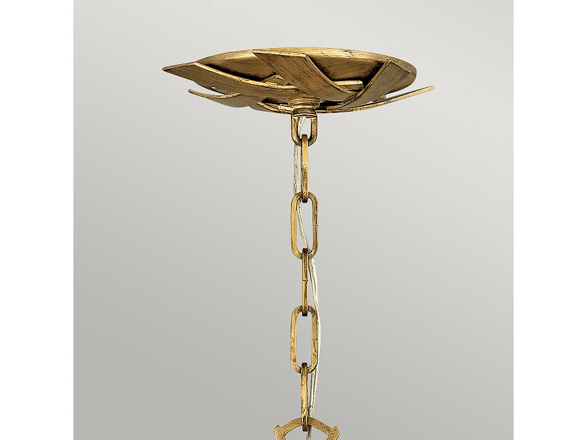 Vida Pendente Hinkley Fredrick Ramond 13 luci piccolo in oro brunito