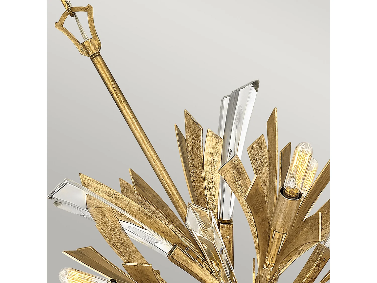 Vida Pendente Hinkley Fredrick Ramond 13 luci piccolo in oro brunito