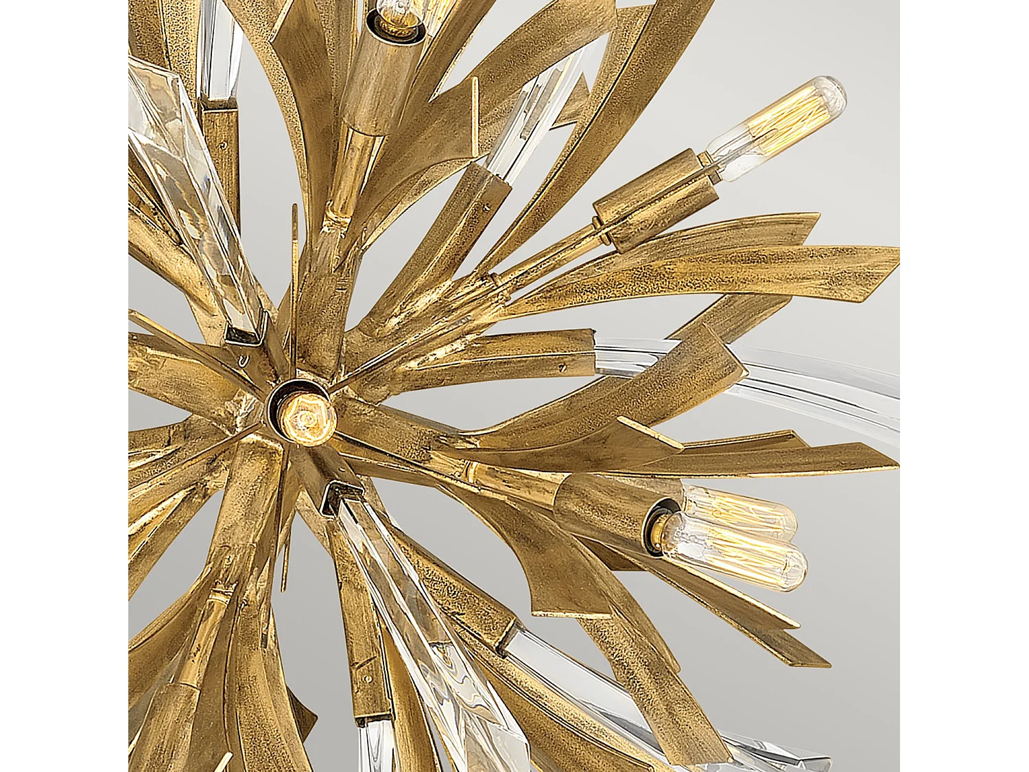 Vida Pendente Hinkley Fredrick Ramond 13 luci piccolo in oro brunito