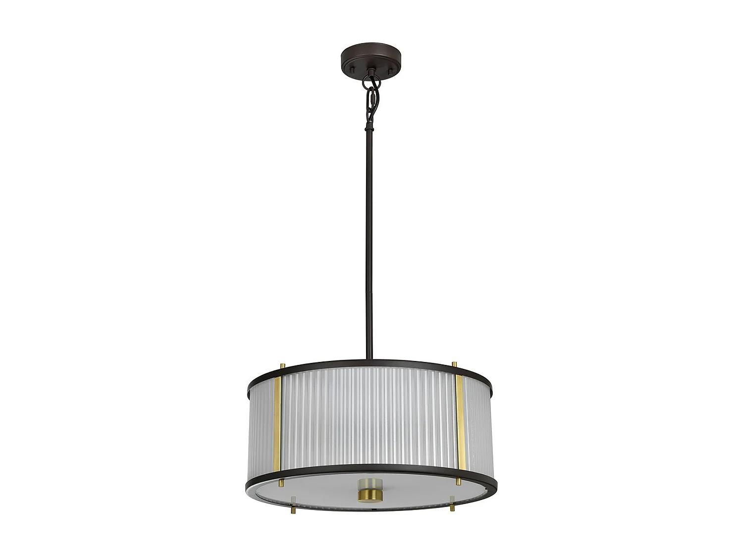 Ciondolo Corona Cilindrica a 3 Luci, Bronzo da Museo