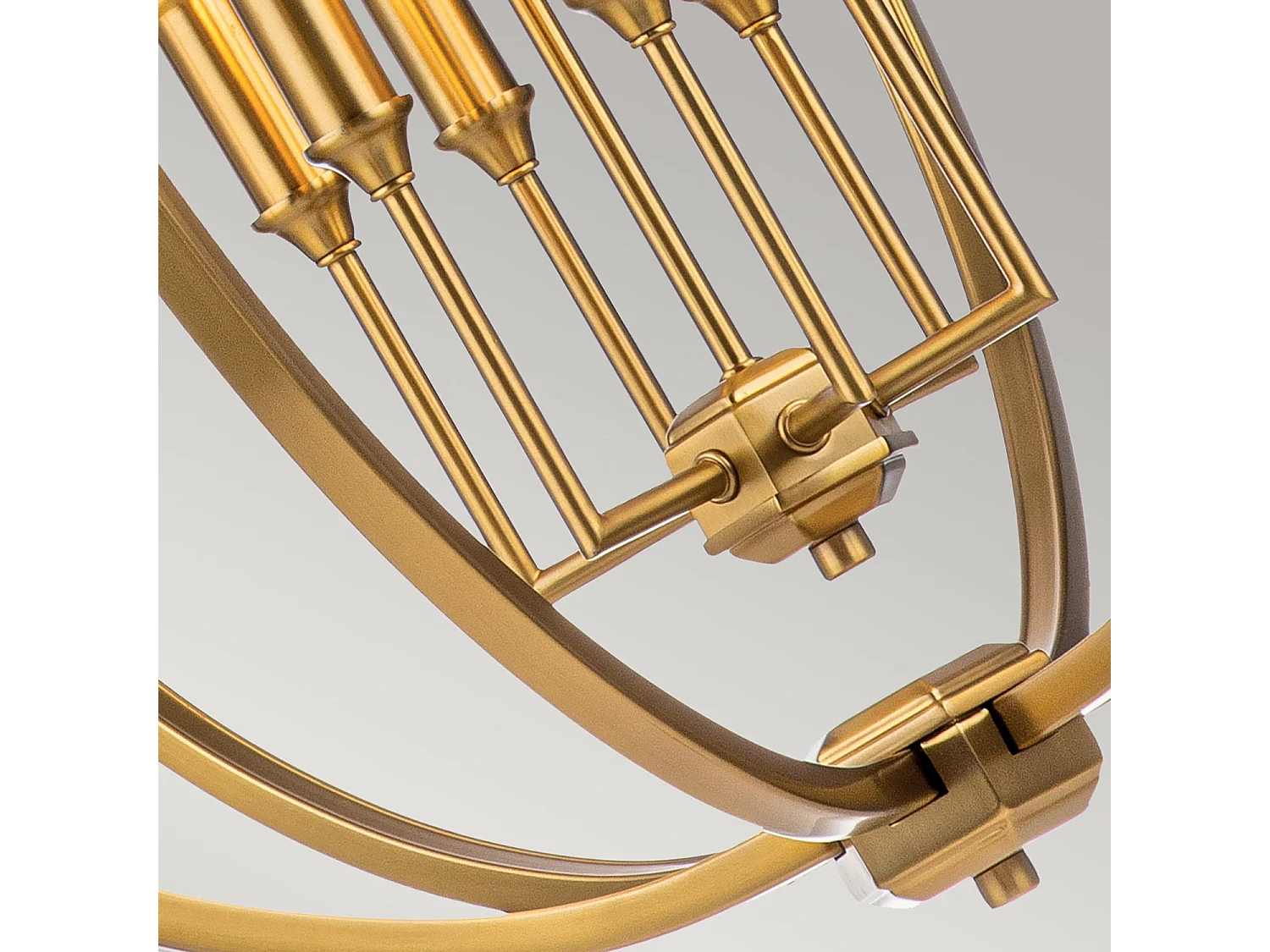 Elstead Feiss Corinne Plafoniera a sospensione sferica in ottone brunito