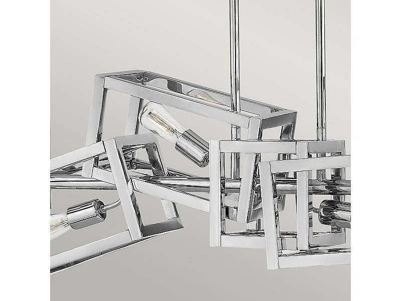 Ensemble Hinkley Fredrick Ramond 6 luci a sospensione in nichel lucido