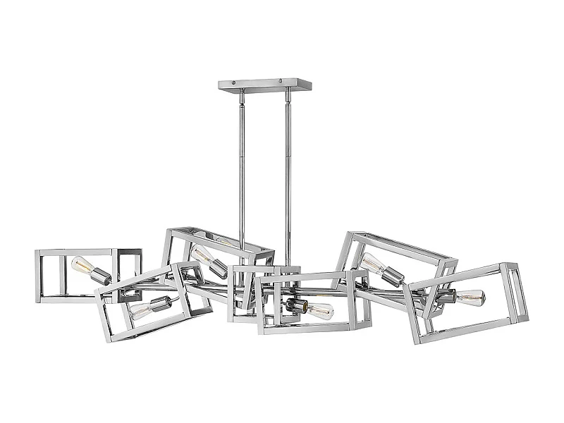 Ensemble Hinkley Fredrick Ramond 6 luci a sospensione in nichel lucido