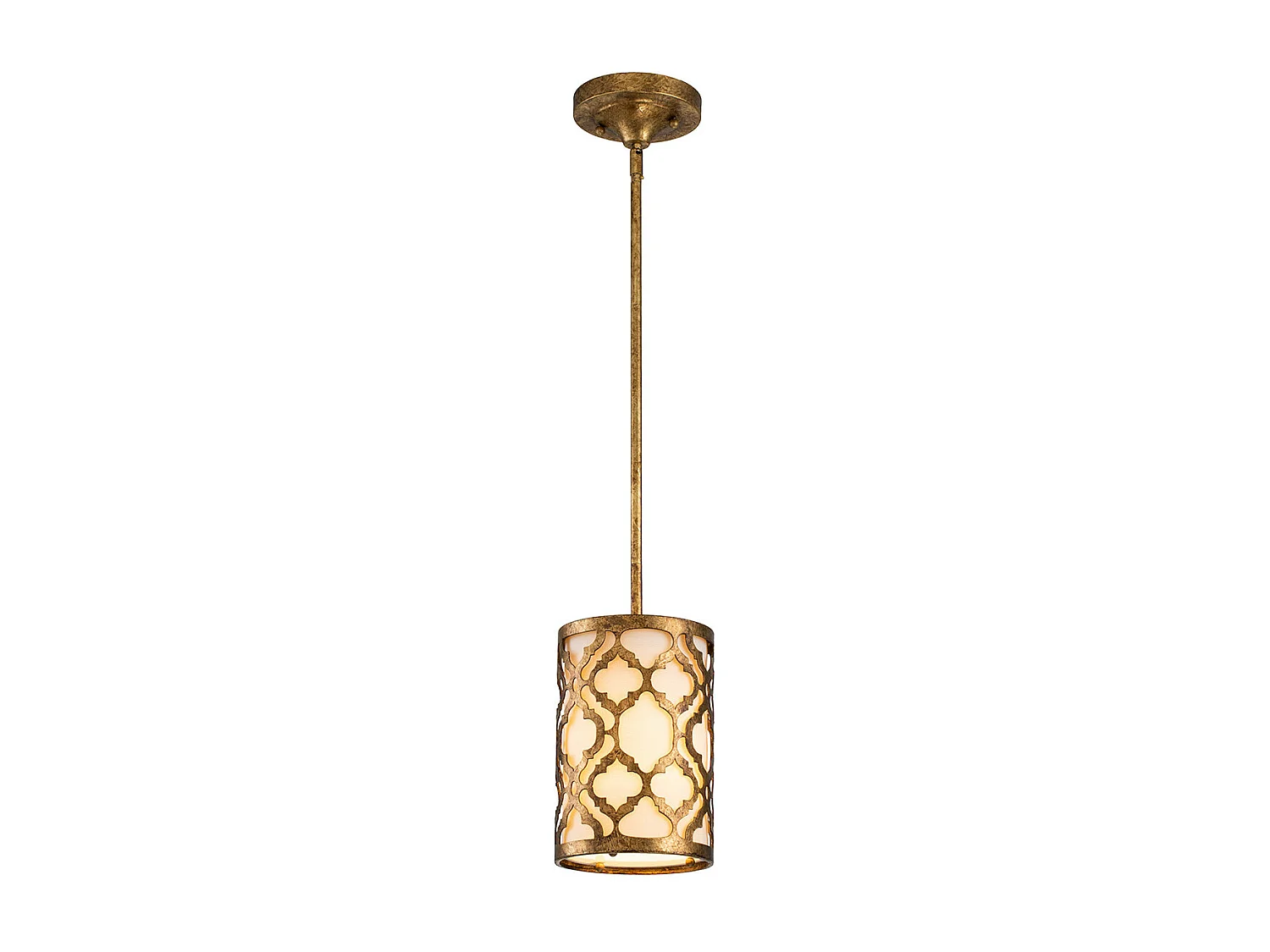 Elstead Arabella - 1 Mini-Duo-Anhänger mit Lichtdecke in Gold, E27