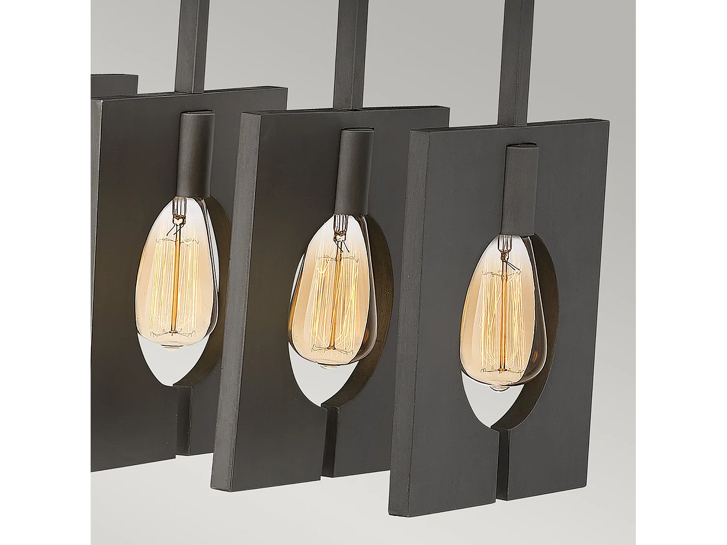 Ludlow Lisa McDennon di Hinkley Lampada a sospensione a 8 luci in grafite spazzolata