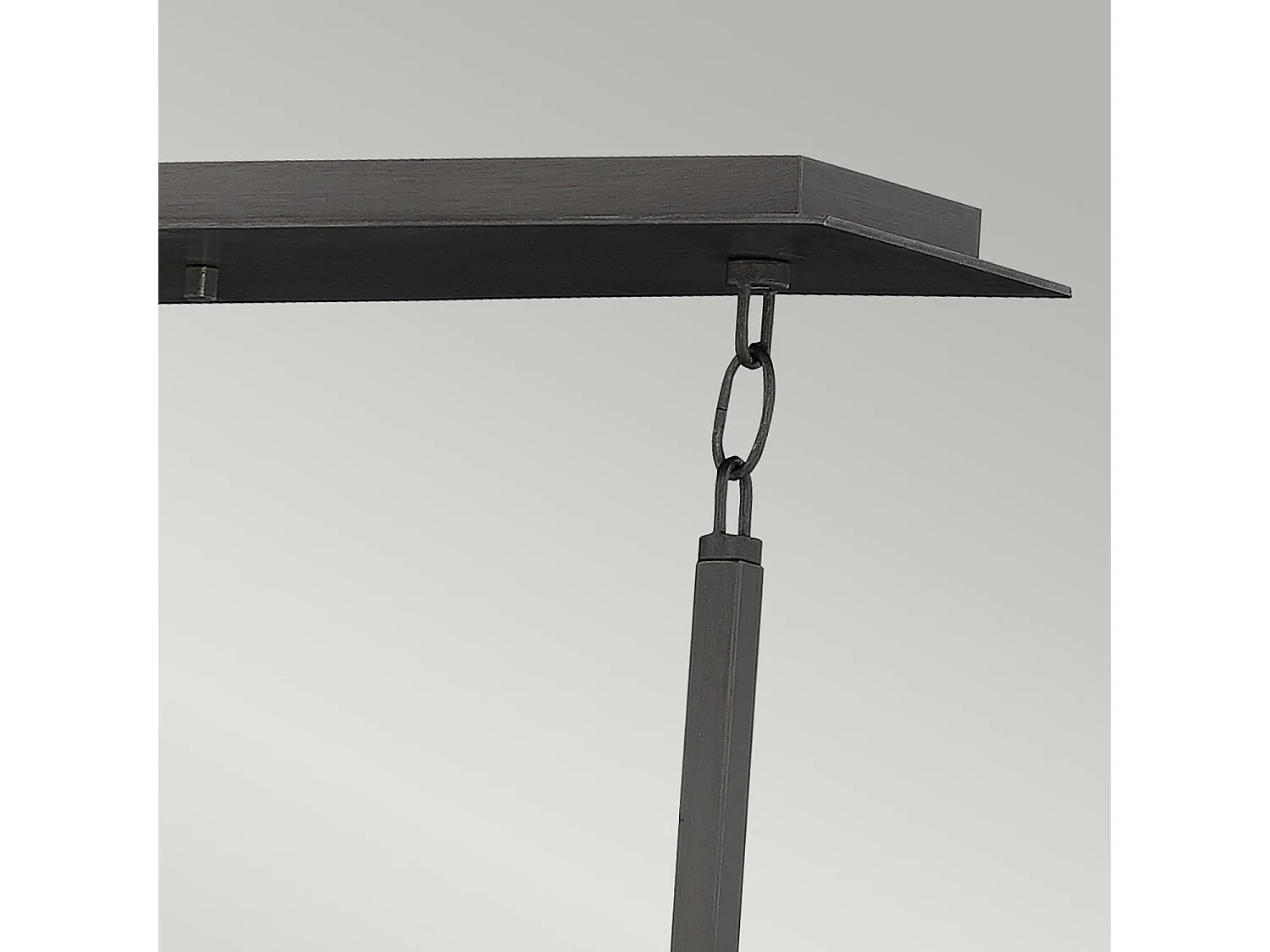 Ludlow Lisa McDennon di Hinkley Lampada a sospensione a 8 luci in grafite spazzolata