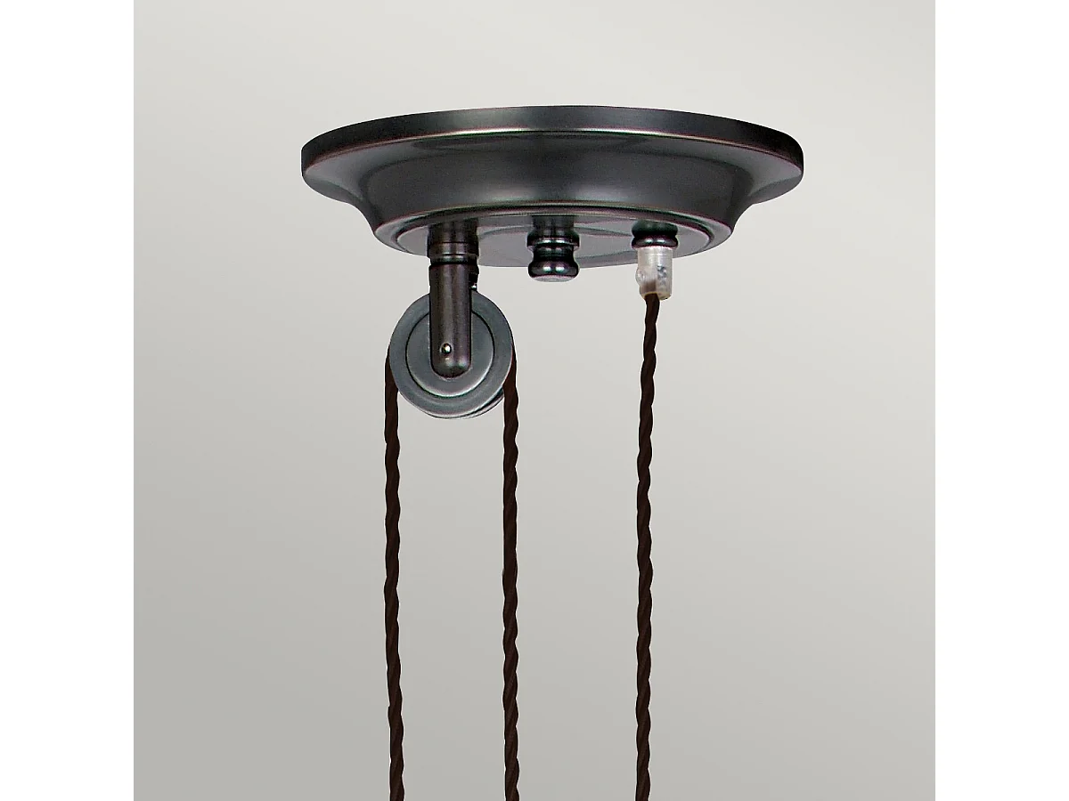 Elstead Provence - Sospensione a soffitto a cupola a 1 luce Bronzo antico, E27