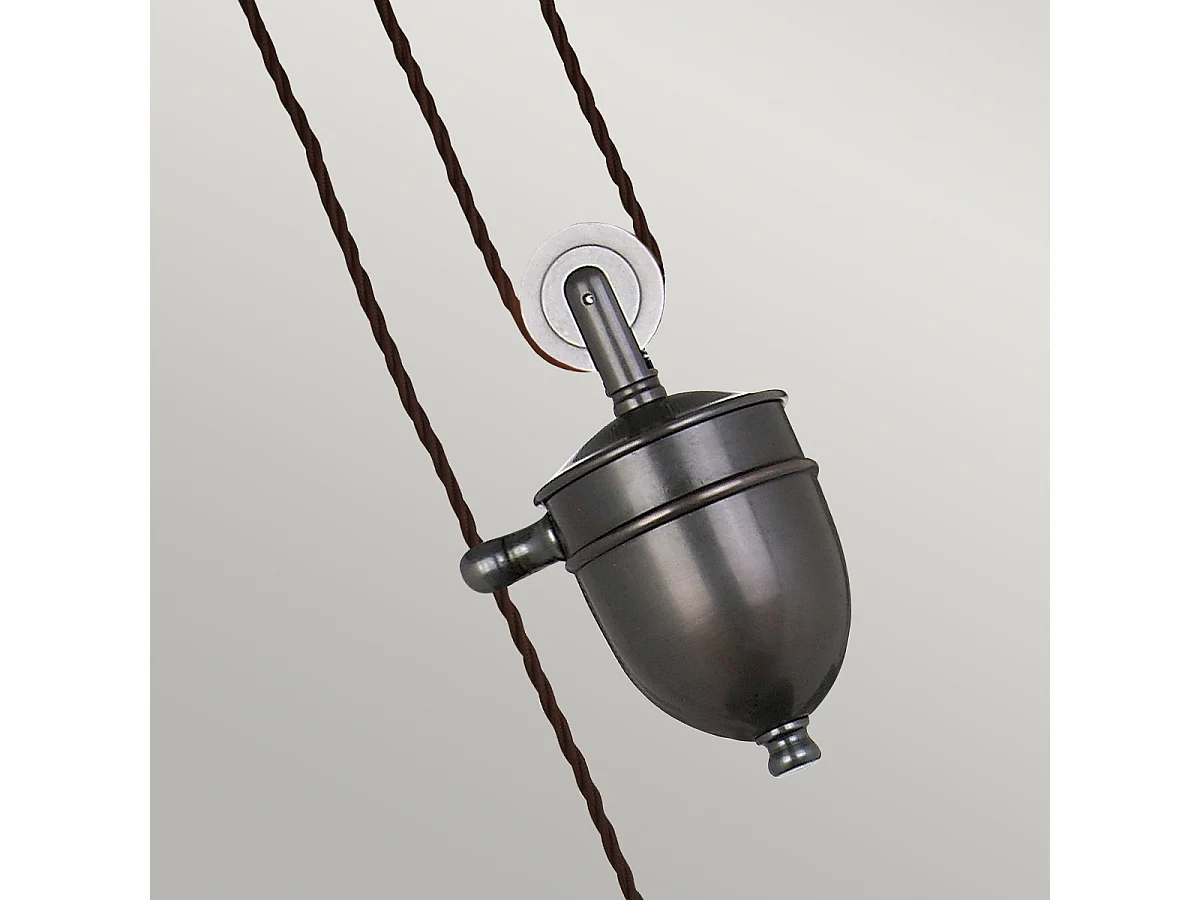 Elstead Provence - Sospensione a soffitto a cupola a 1 luce Bronzo antico, E27