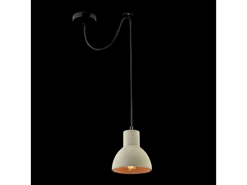 Broni Dome Decken-Pendelleuchte Schwarz, 1-flammig, E27