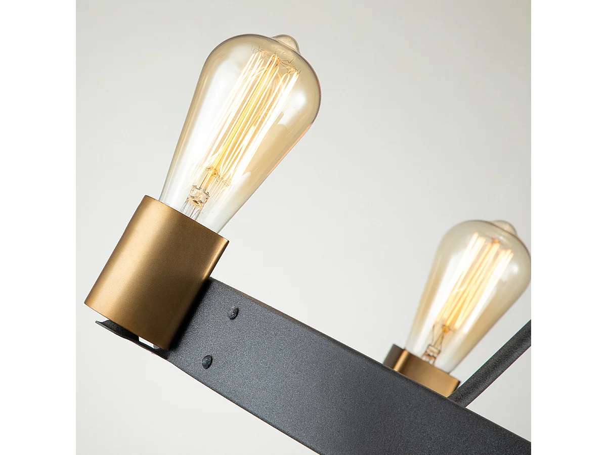 Elstead Hinkley Silas Plafonnier Suspension Cylindrique Zinc Vieilli & Laiton Héritage