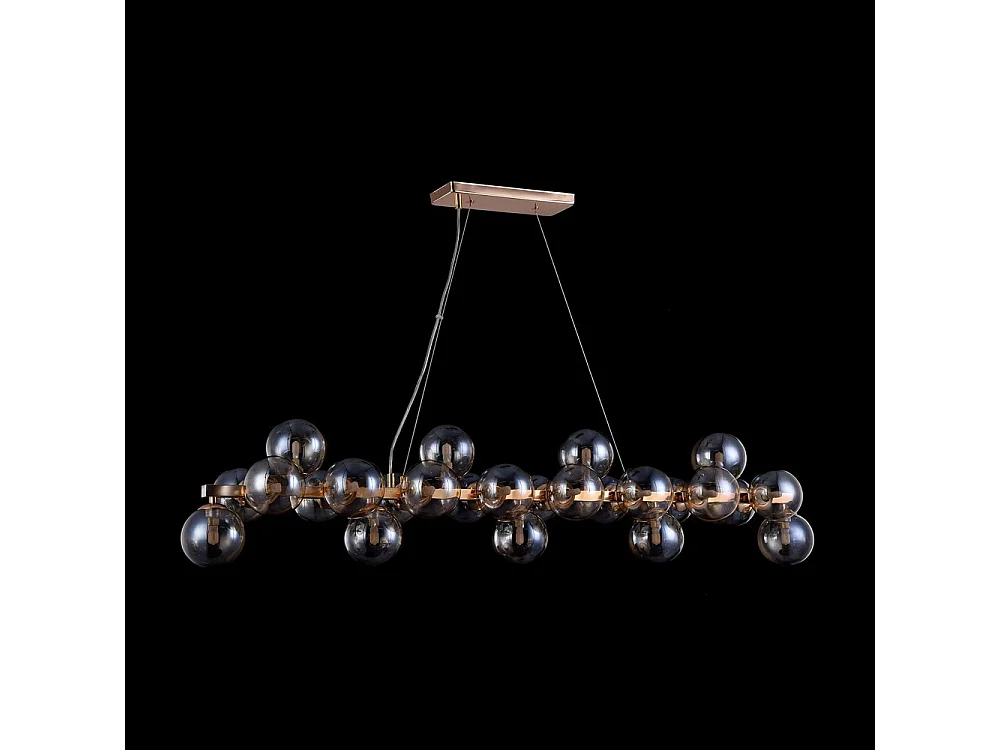 Dallas Lampada a Sospensione da Soffitto Oro, 25 Luci, G9