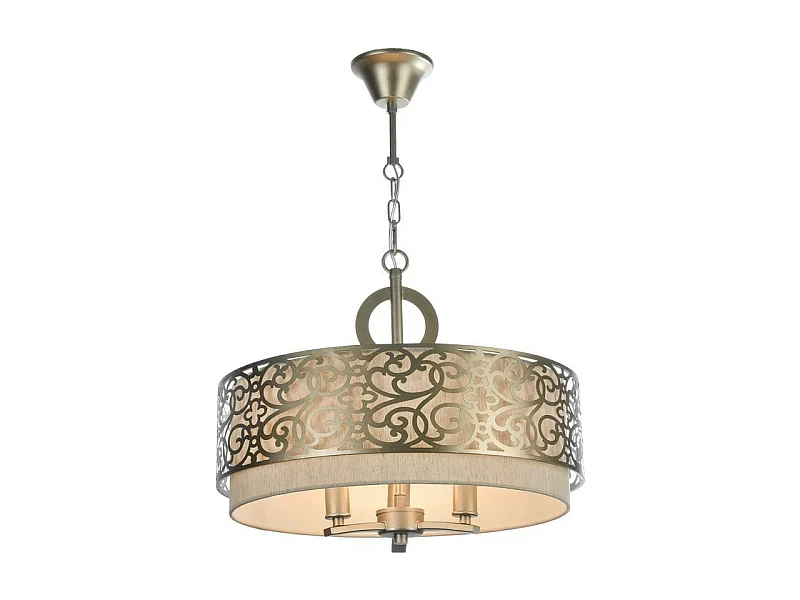 Venera Plafonnier cylindrique en laiton, 3 lumières, E14