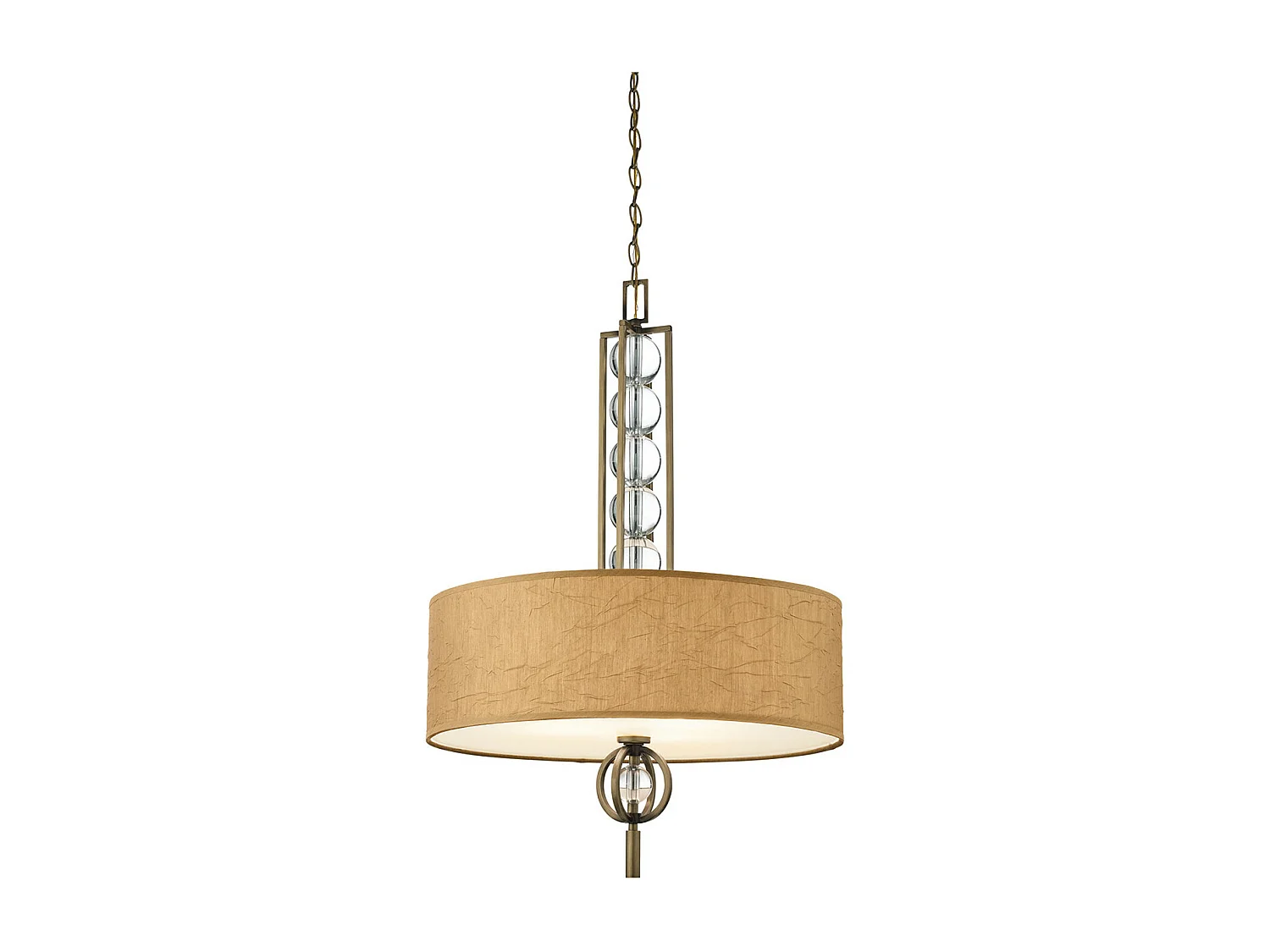 Elstead Celestial - 3 Lichtdeckenanhänger Bronze, Beige, E27
