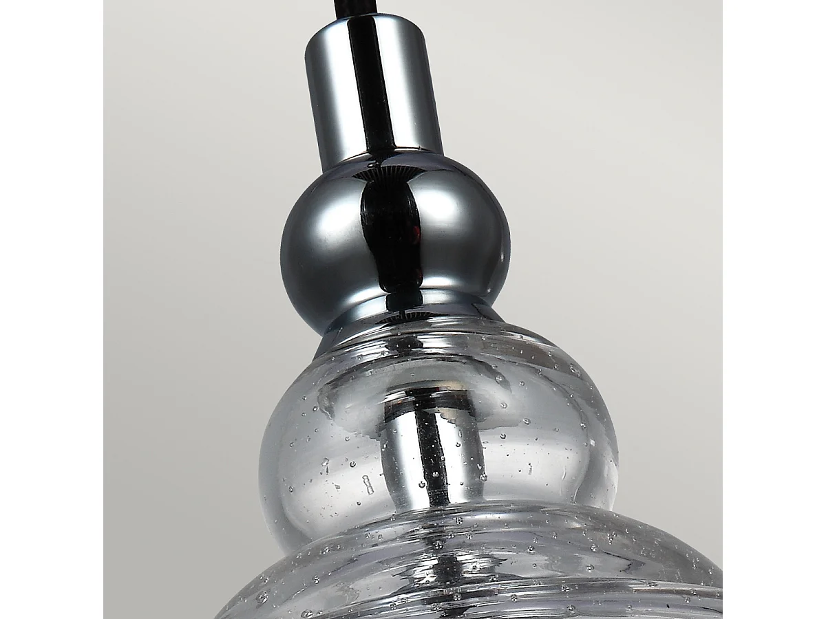 Loras Feiss 1 licht Mini Pendelleuchte Chrom