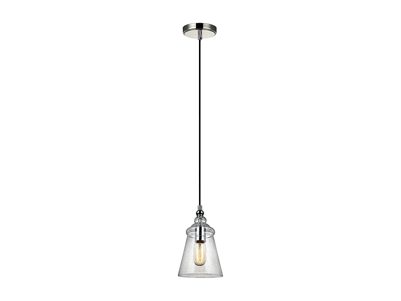 Loras Feiss 1 licht Mini Pendelleuchte Chrom