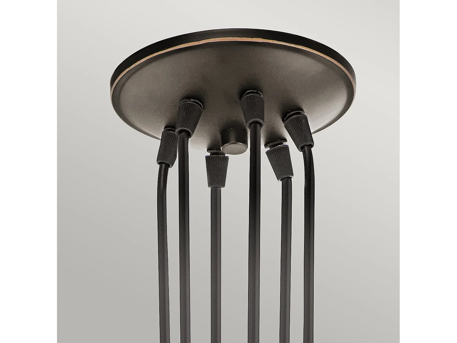 Elstead Brinley - 6 licht Cluster Anhänger Olde Bronze, E27