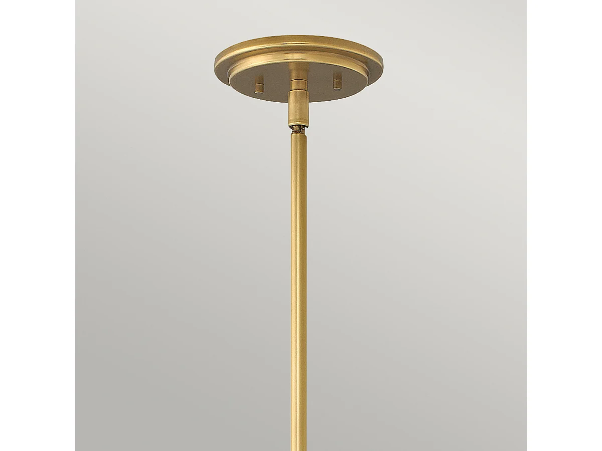 Elstead Hinkley Somerset Globe Pendelleuchte Heritage Messing