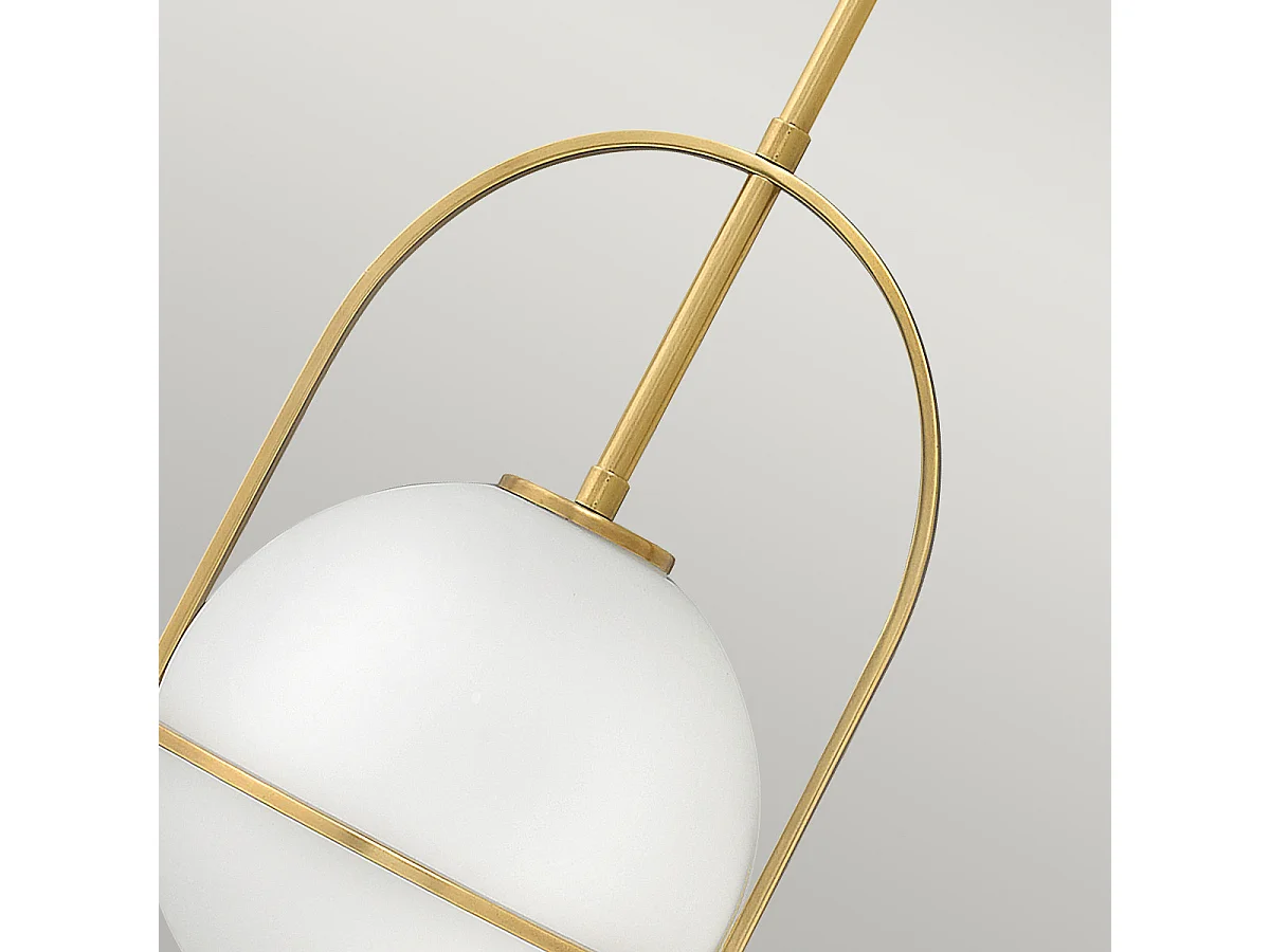 Elstead Hinkley Somerset Globe Pendelleuchte Heritage Messing