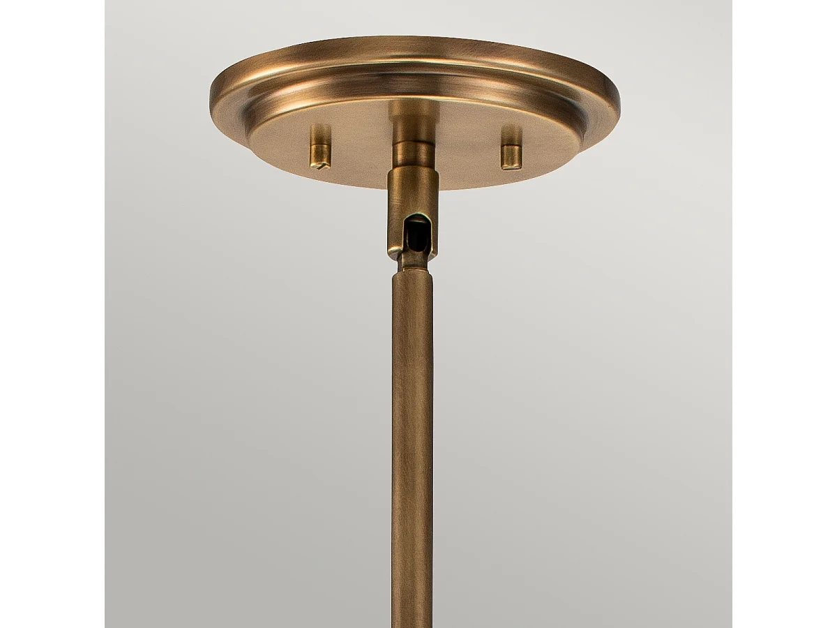 Elstead Hinkley Somerset Globe Pendelleuchte Heritage Messing