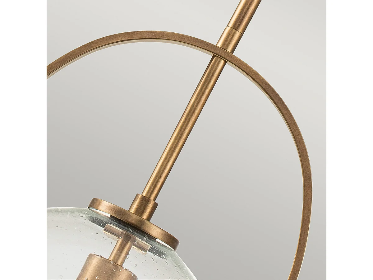 Elstead Hinkley Somerset Globe Pendelleuchte Heritage Messing