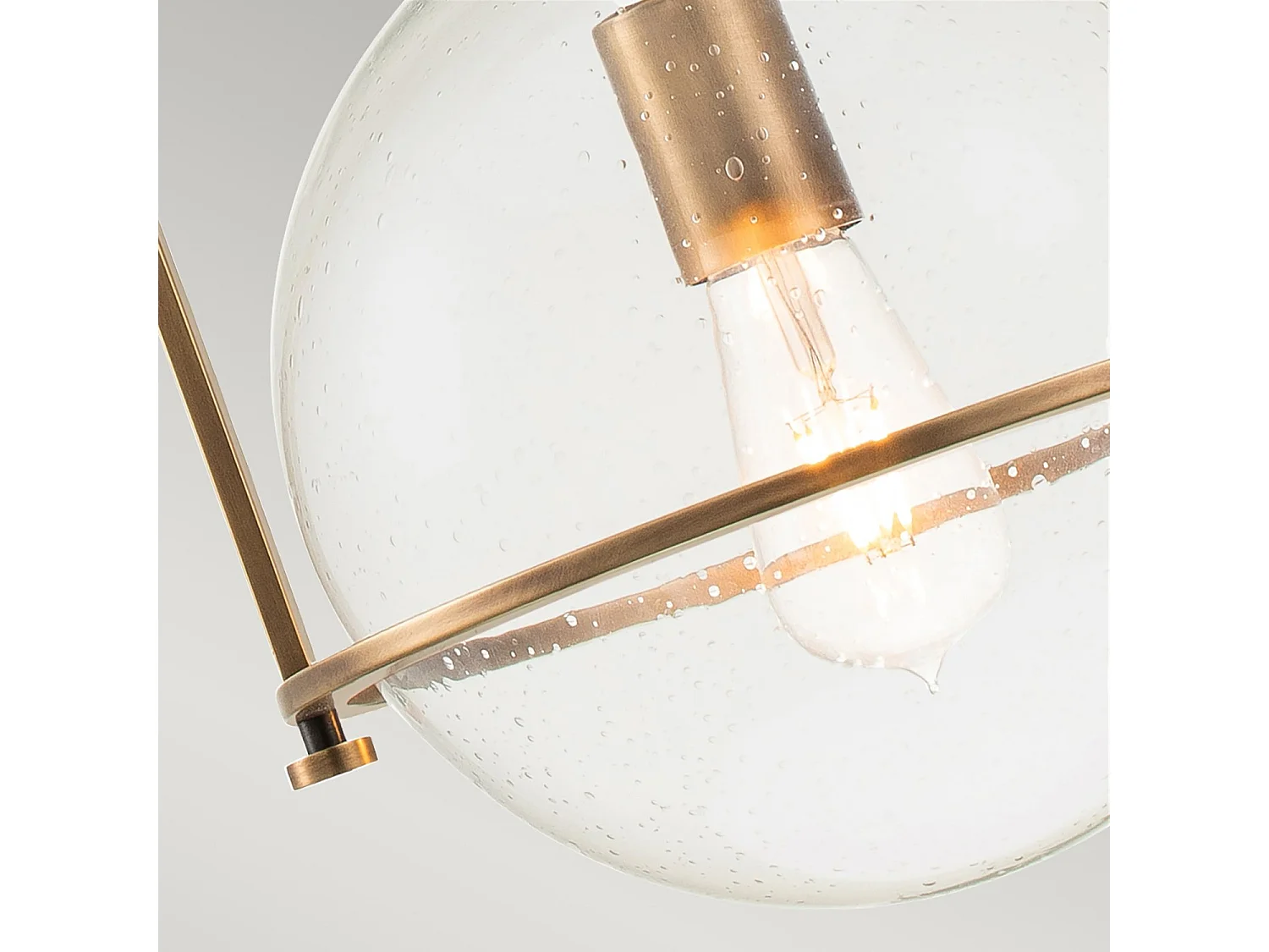 Elstead Hinkley Somerset Globe Pendelleuchte Heritage Messing