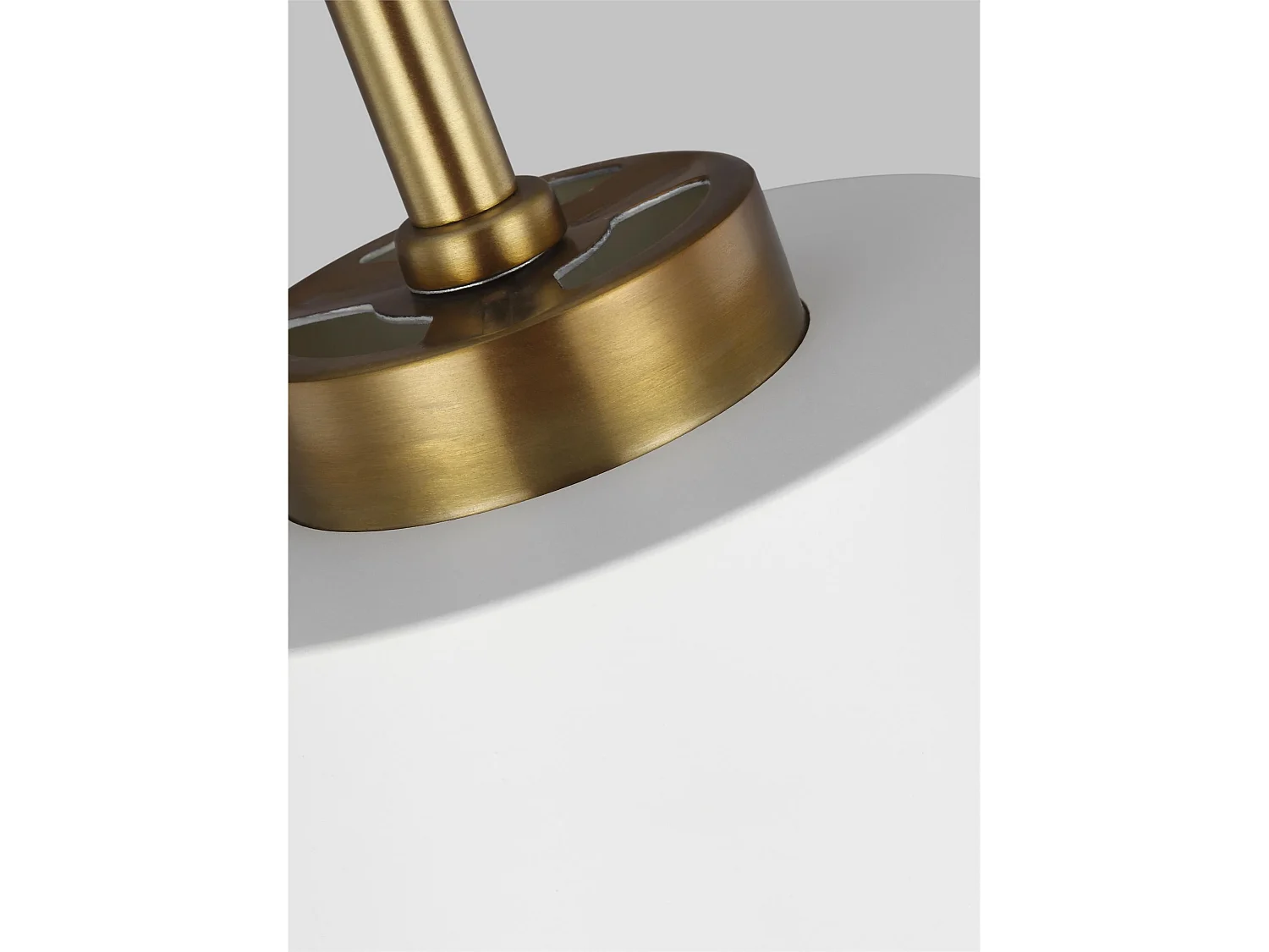 Elstead Carter 1 ljushänge, stil A, matt vit, E27